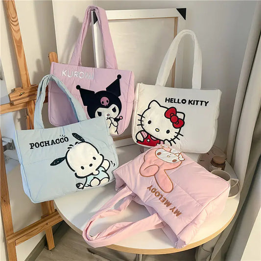 2025 Sanrio Handbag - Kuromi Tote & Pacha Dog Bag