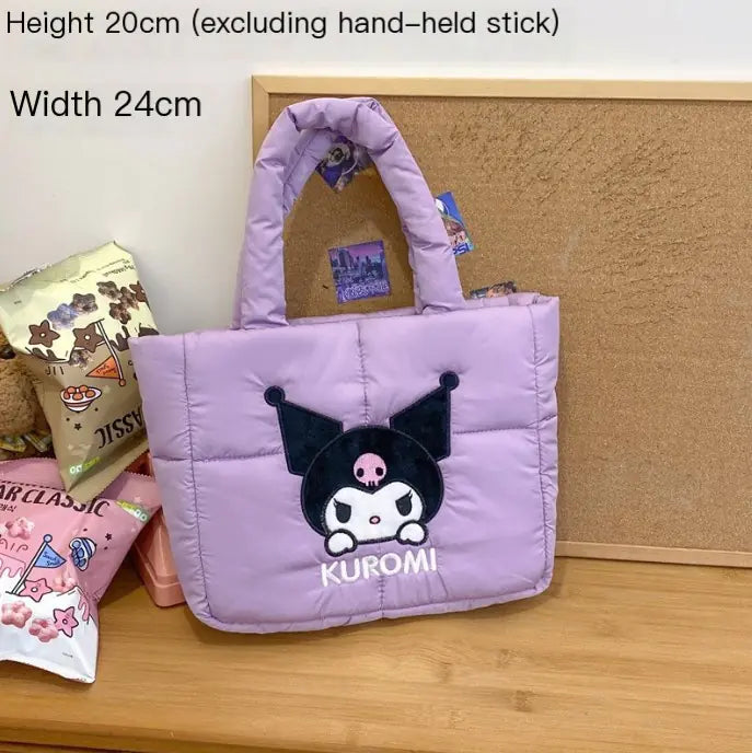 2025 Sanrio Handbag - Kuromi Tote & Pacha Dog Bag
